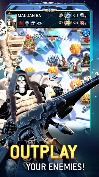 Скачать Warhammer 40,000: Tacticus — Последняя версия (Много камней и бесконечные ресурсы) — скриншот 2