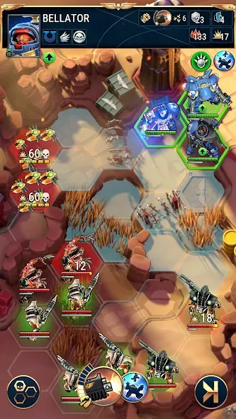 Скачать Warhammer 40,000: Tacticus — Последняя версия (Много камней и бесконечные ресурсы) — скриншот 5