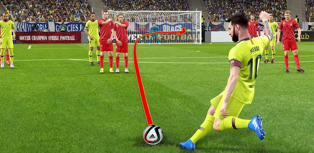 Скачать Soccer Kick Football Champion MOD APK — Много денег — скриншот 3 Скачать Soccer Kick Football Champion MOD APK — Много денег — скриншот 3
