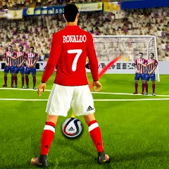 Скачать Soccer Kick Football Champion MOD APK — Много денег