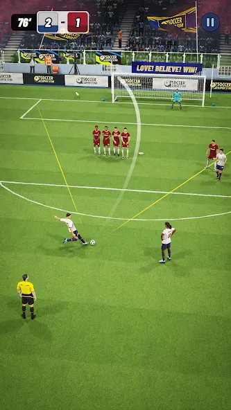 Soccer Superstar MOD APK — Бесконечные деньги и энергия — скриншот 1