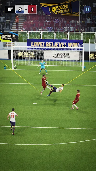 Soccer Superstar MOD APK — Бесконечные деньги и энергия — скриншот 2