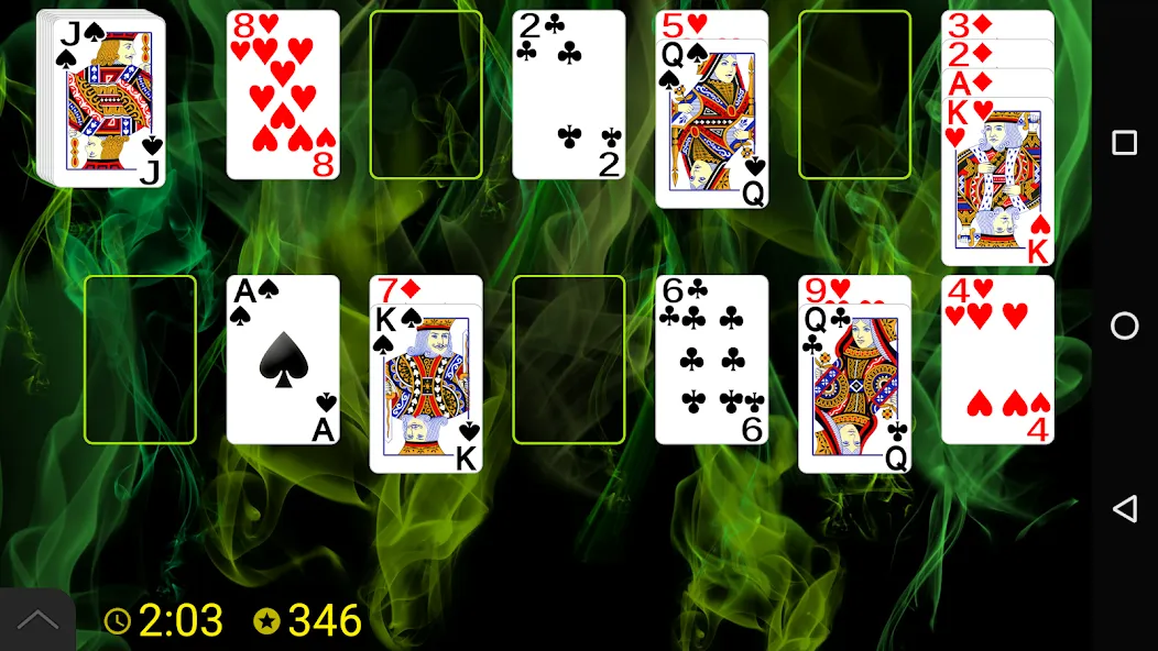 All In a Row Solitaire — Много денег — скриншот 1