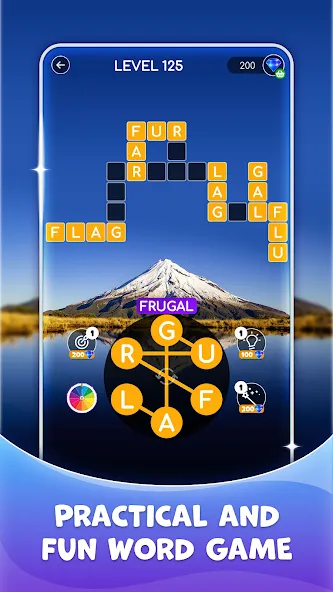 Скачать Calming Crosswords Word Puzzle — Модификация Все уровни разблокированы — скриншот 4