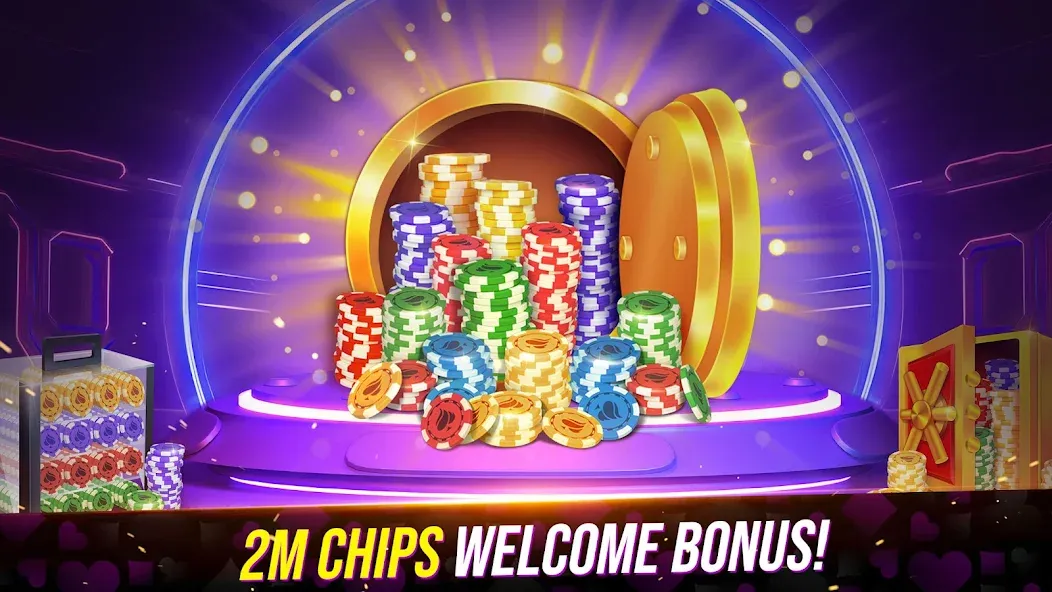 Скачать Poker Fever - Win your Fame — Последняя версия (Много денег) — скриншот 2