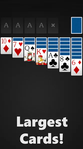Взломанная Solitaire - Classic Card Games на Андроид — Без рекламы — скриншот 2