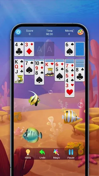 Solitaire, Klondike Card Games — Взломанная версия (Все открыто) — скриншот 2