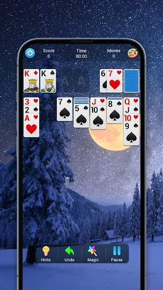 Solitaire, Klondike Card Games — Взломанная версия (Все открыто) — скриншот 3
