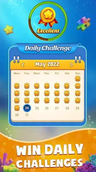 Solitaire: Fish Master MOD APK — Много денег — скриншот 5