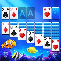 Взломанная Solitaire на Андроид — Много денег