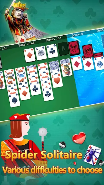 Скачать Klondike Solitaire :card shark — Много денег и без рекламы — скриншот 4