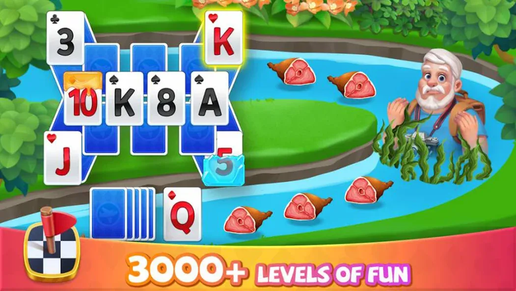 Скачать Solitaire Good Times — Все карты открыты — скриншот 2
