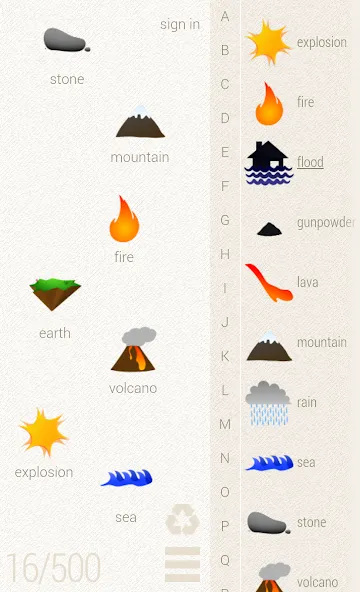 Little Alchemy Mod APK Все элементы открыты — Скачать на Андроид — скриншот 3