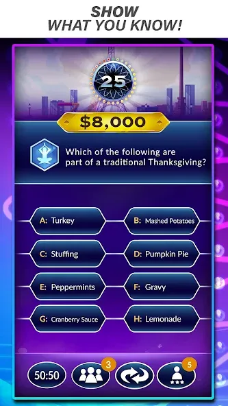 Скачать Official Millionaire Game на Android — Много денег — скриншот 1