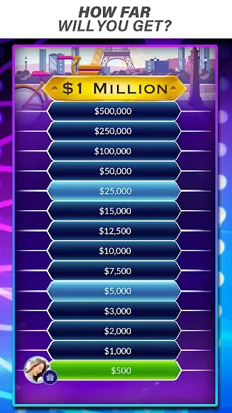 Скачать Official Millionaire Game на Android — Много денег — скриншот 5
