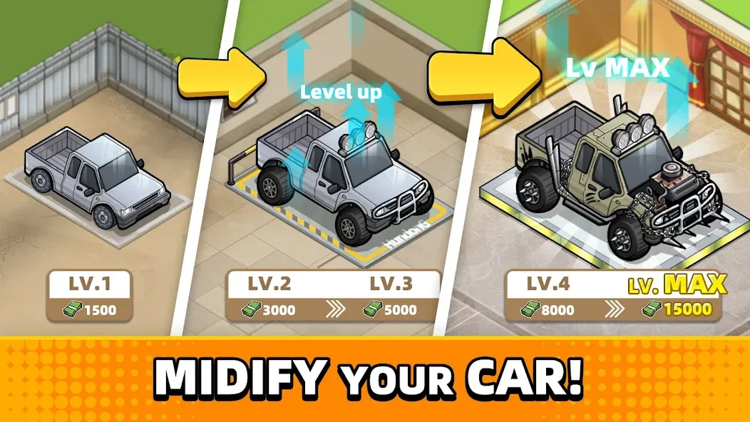 Used Car Tycoon Game на Андроид — Мод меню много денег — скриншот 2