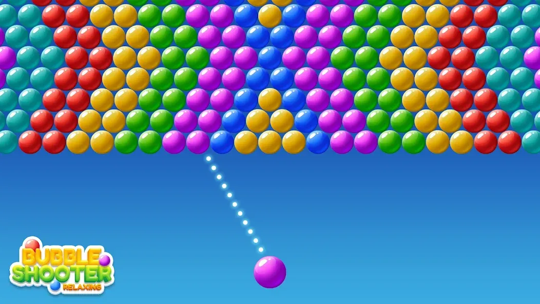 Скачать Bubble Shooter Relaxing MOD APK — Много денег — скриншот 2
