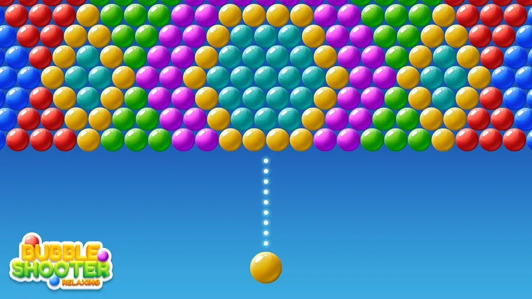 Скачать Bubble Shooter Relaxing MOD APK — Много денег — скриншот 4