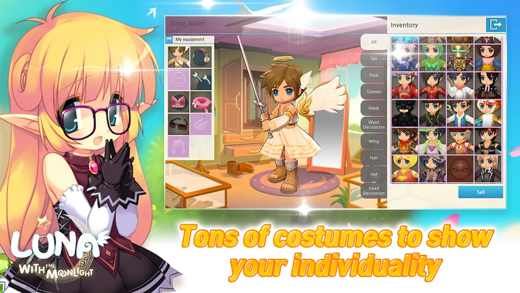 LunaM:Ph MOD APK — Много денег — скриншот 4