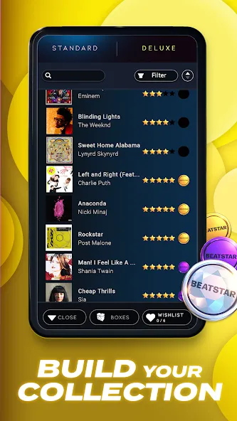 Скачать Beatstar - Touch Your Music на Андроид — Все песни разблокированы — скриншот 4
