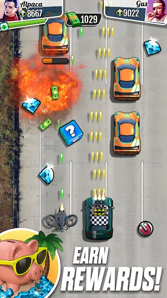 Скачать Fastlane: Road to Revenge — Модификация Много денег — скриншот 2