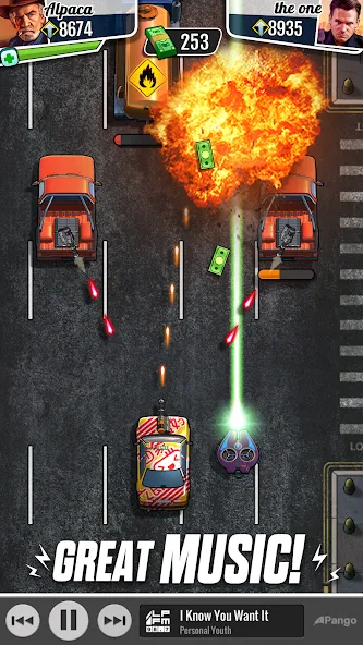Скачать Fastlane: Road to Revenge — Модификация Много денег — скриншот 5