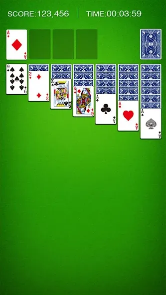 Скачать Classic Solitaire: Card Games на Андроид — Все темы открыты и без рекламы — скриншот 1
