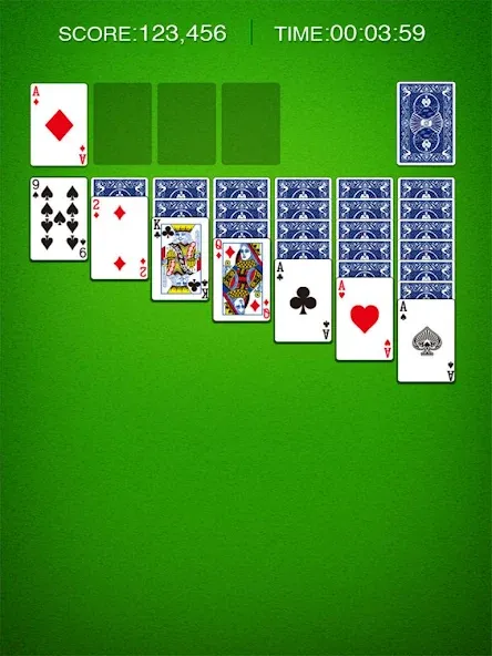 Скачать Classic Solitaire: Card Games на Андроид — Все темы открыты и без рекламы — скриншот 3
