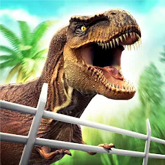 Взломанная Jurassic Dinosaur: Dino Game на Андроид — Много денег