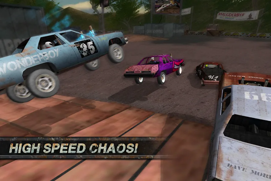 Скачать Demolition Derby: Crash Racing на телефон — Много денег и бесплатные покупки — скриншот 4