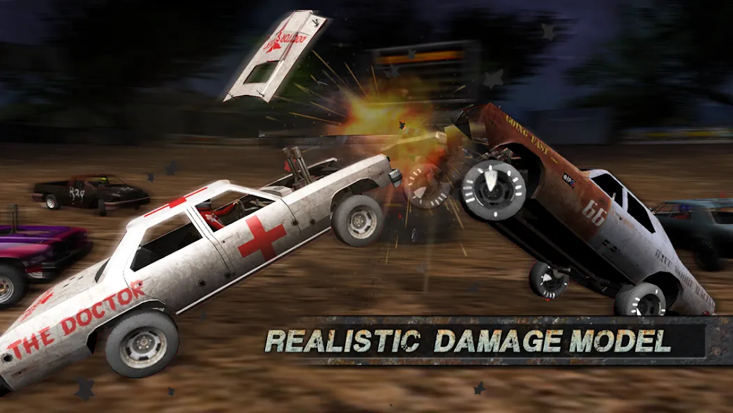 Скачать Demolition Derby: Crash Racing на телефон — Много денег и бесплатные покупки — скриншот 5
