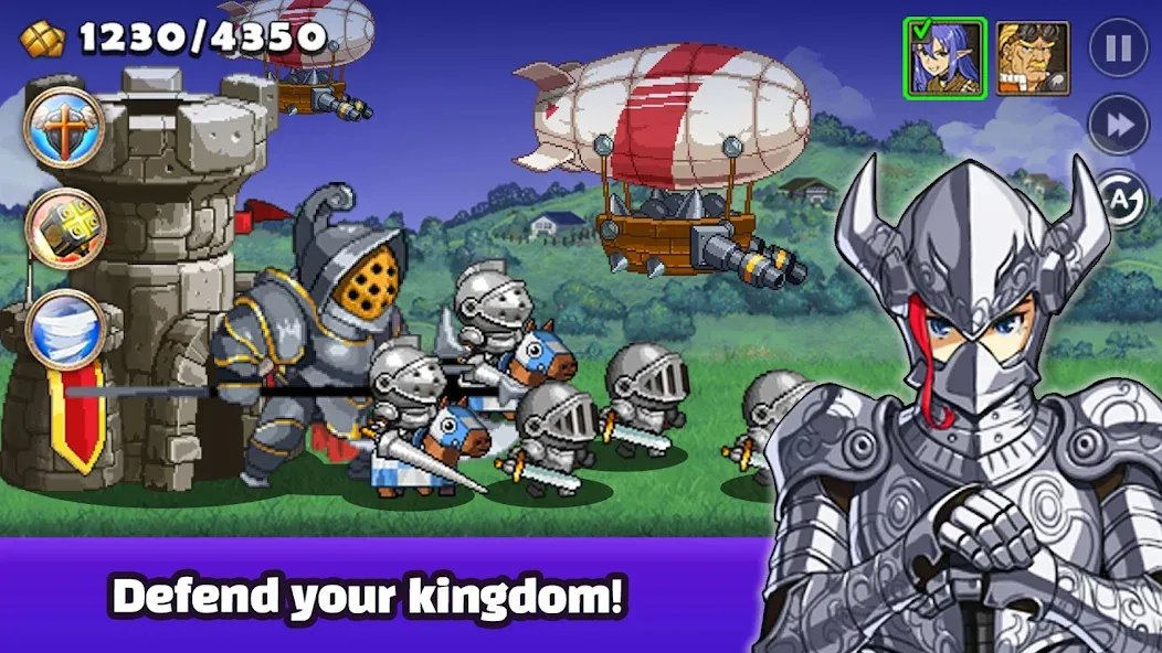 Скачать Kingdom Wars - Tower Defense MOD APK — Много денег — скриншот 4
