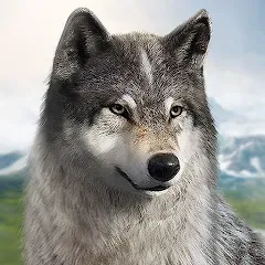 Скачать взломанную Wolf Game: Wild Animal Wars — Много денег и ресурсов