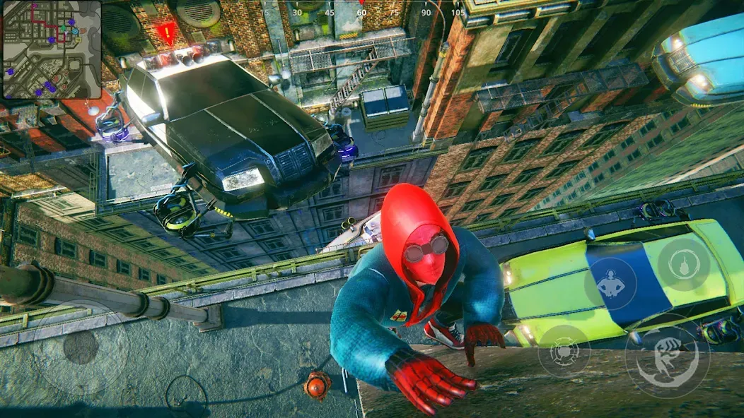 Super city Hero:Spider Game MOD — Много денег на Андроид — скриншот 2