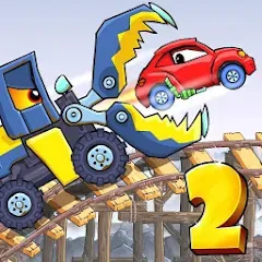 Скачать Car Eats Car 2 - Racing Game на телефон — Много денег