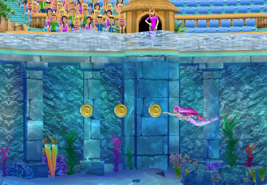 Взломанная My Dolphin Show на Андроид — Много денег — скриншот 3
