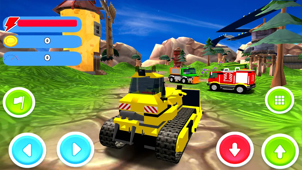 Скачать взлом Toy Truck Drive на Андроид — Много денег — скриншот 1