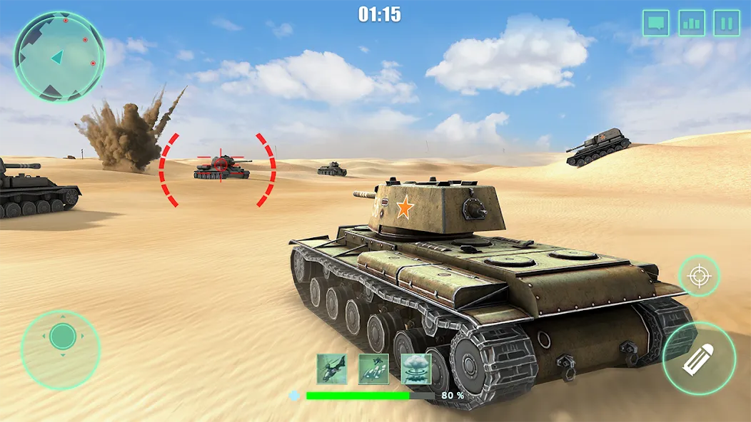 Скачать World Tanks War: Offline Games MOD APK — Много денег — скриншот 2