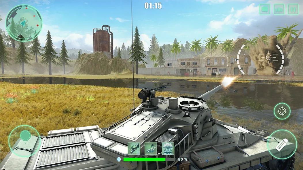 Скачать World Tanks War: Offline Games MOD APK — Много денег — скриншот 5
