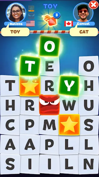 Скачать Toy Words play together online MOD APK — Все слова разблокированы — скриншот 4