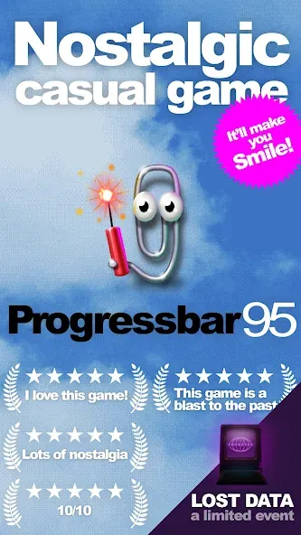 Скачать Progressbar95 - nostalgic game на Андроид — Много денег — скриншот 1 Скачать Progressbar95 - nostalgic game на Андроид — Много денег — скриншот 1