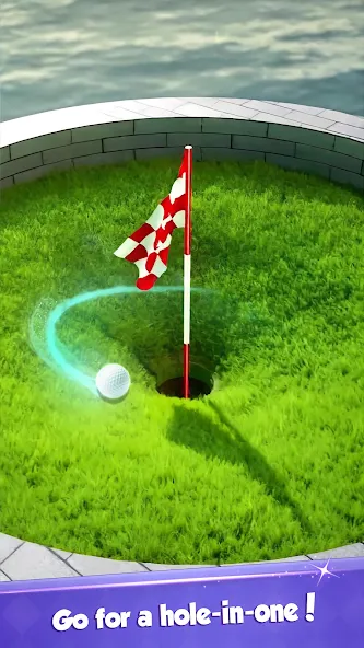 Взломанная Golf Rival - Multiplayer Game на Андроид — Много денег и безлимитная энергия — скриншот 1