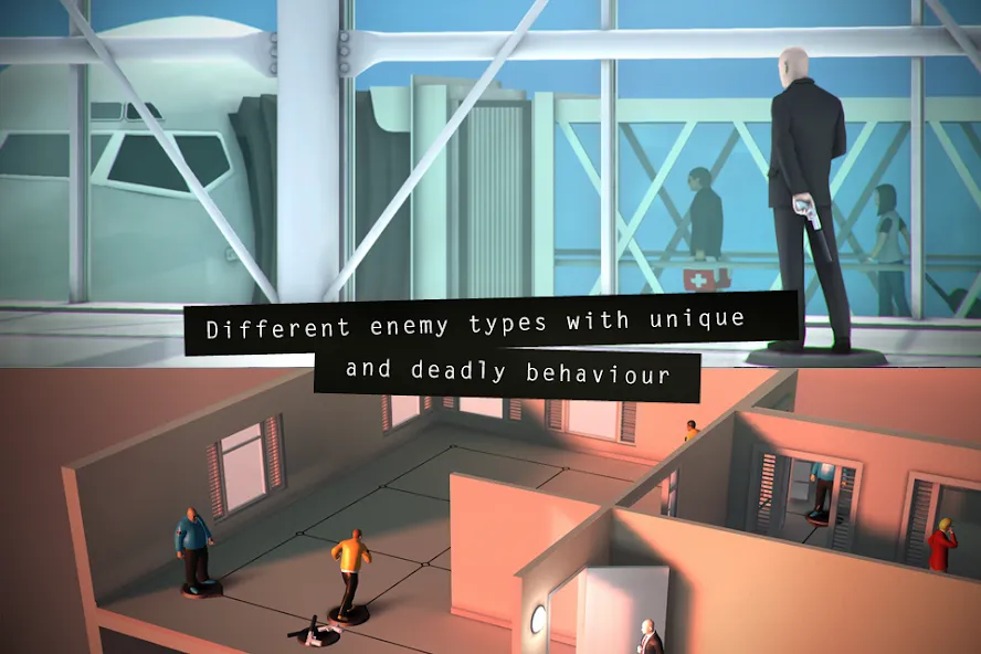 Hitman GO — Открыты все уровни и подсказки — скриншот 4