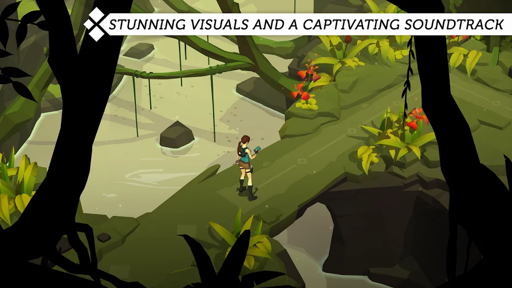Скачать Lara Croft GO с модом — Все уровни открыты — скриншот 3