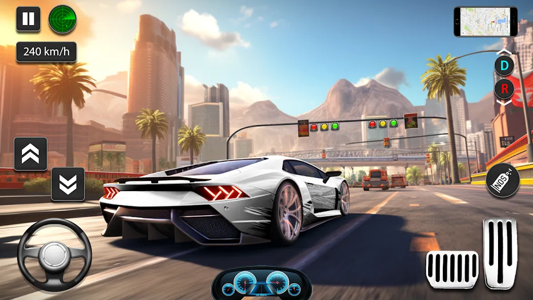 GT Car Stunt : Ramp Car Stunts MOD — Много денег на Андроид — скриншот 3