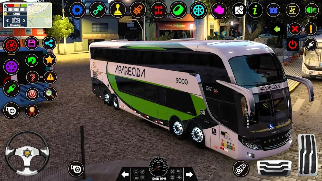 Bus Driving Games 3D: Bus Game — Мод: Много денег — скриншот 2