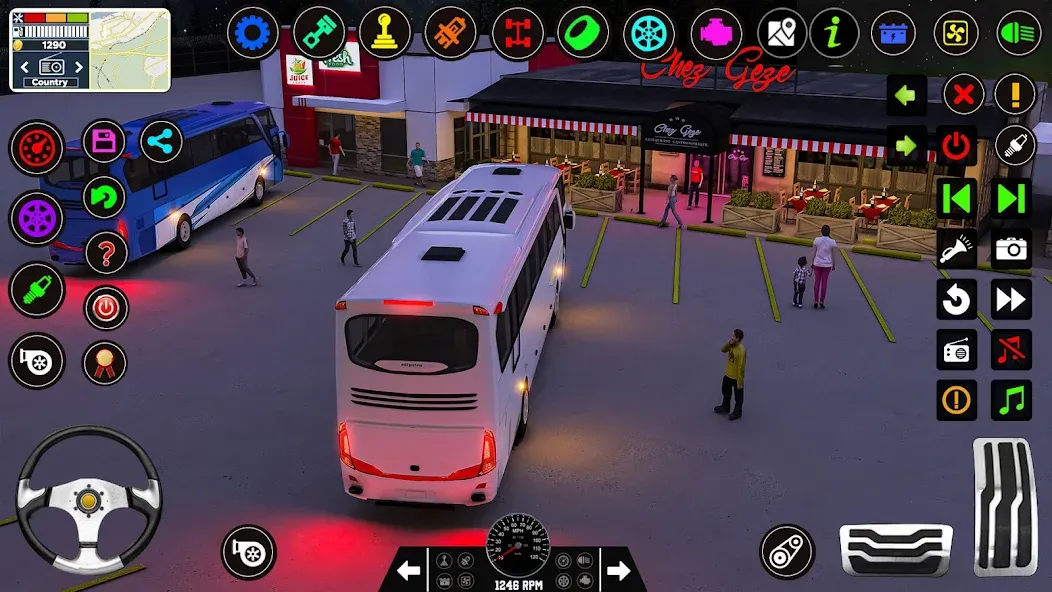 Bus Driving Games 3D: Bus Game — Мод: Много денег — скриншот 3