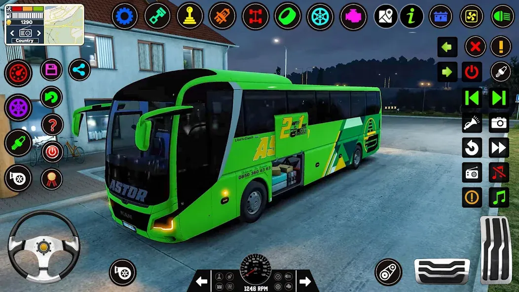 Bus Driving Games 3D: Bus Game — Мод: Много денег — скриншот 4