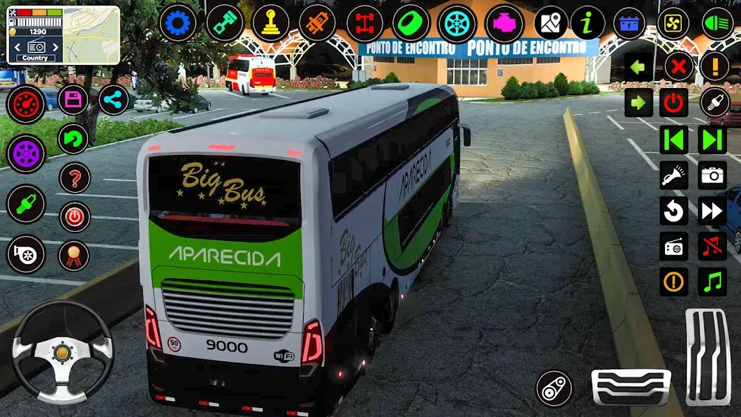 Bus Driving Games 3D: Bus Game — Мод: Много денег — скриншот 5