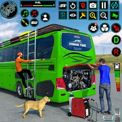 Bus Driving Games 3D: Bus Game — Мод: Много денег